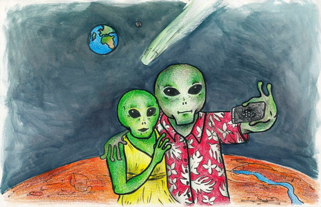 Aliens Among Us: An argument proving that aliens are among us and a guide on how to identify&nbsp;them